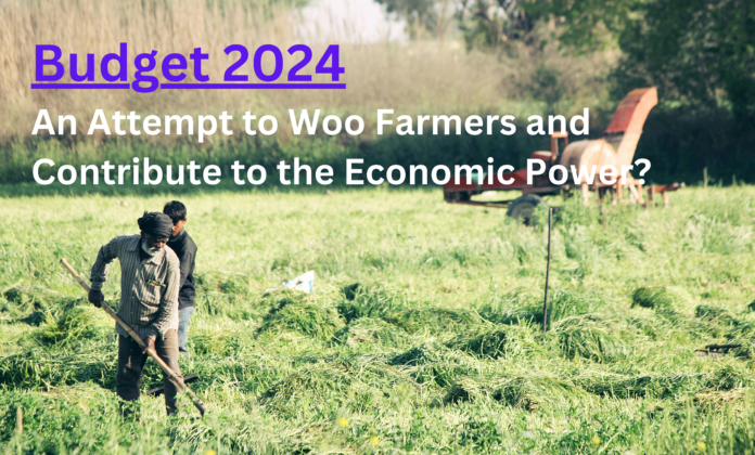 Budget 2024: An Attempt to Woo Farmers and Contribute to the Economic Power?