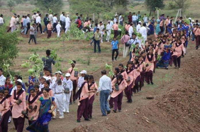 Indore Creates World Record, Plants 1.1 Million Saplings in a Day